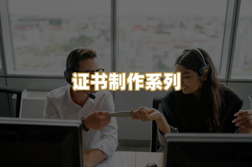 证书制作系列